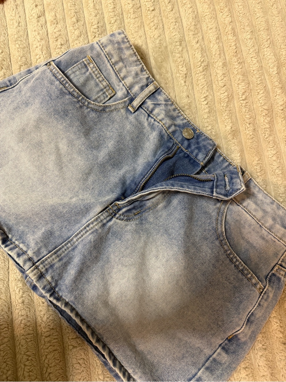 SHEIN Light Blue High Rise Women's Denim Jeans